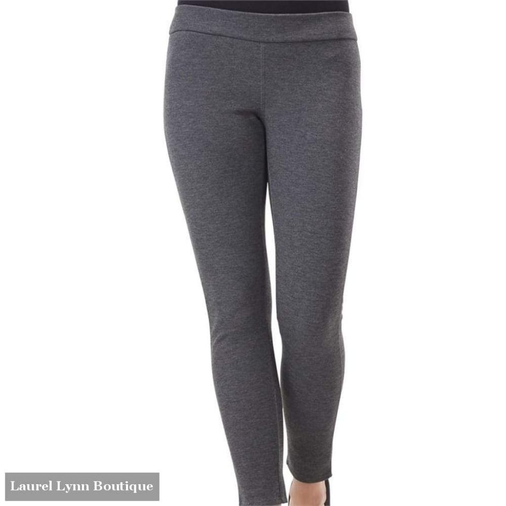 Mud Pie Hunter Ponte Knit Pants - Gray - Size XS